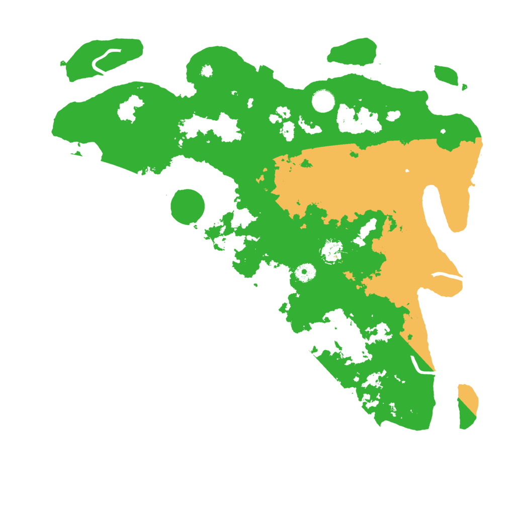 Biome Rust Map: Procedural Map, Size: 4000, Seed: 1981856522
