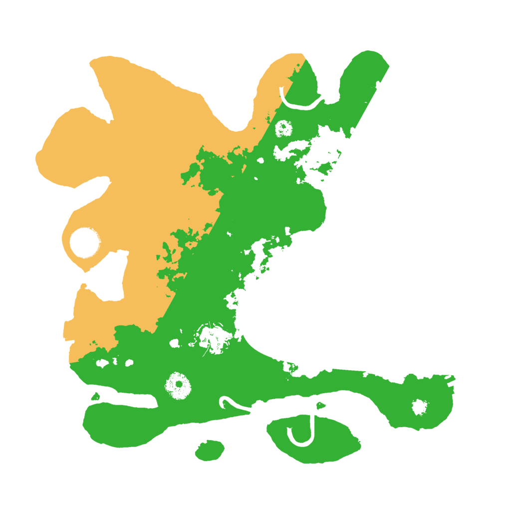 Biome Rust Map: Procedural Map, Size: 3000, Seed: 39397085