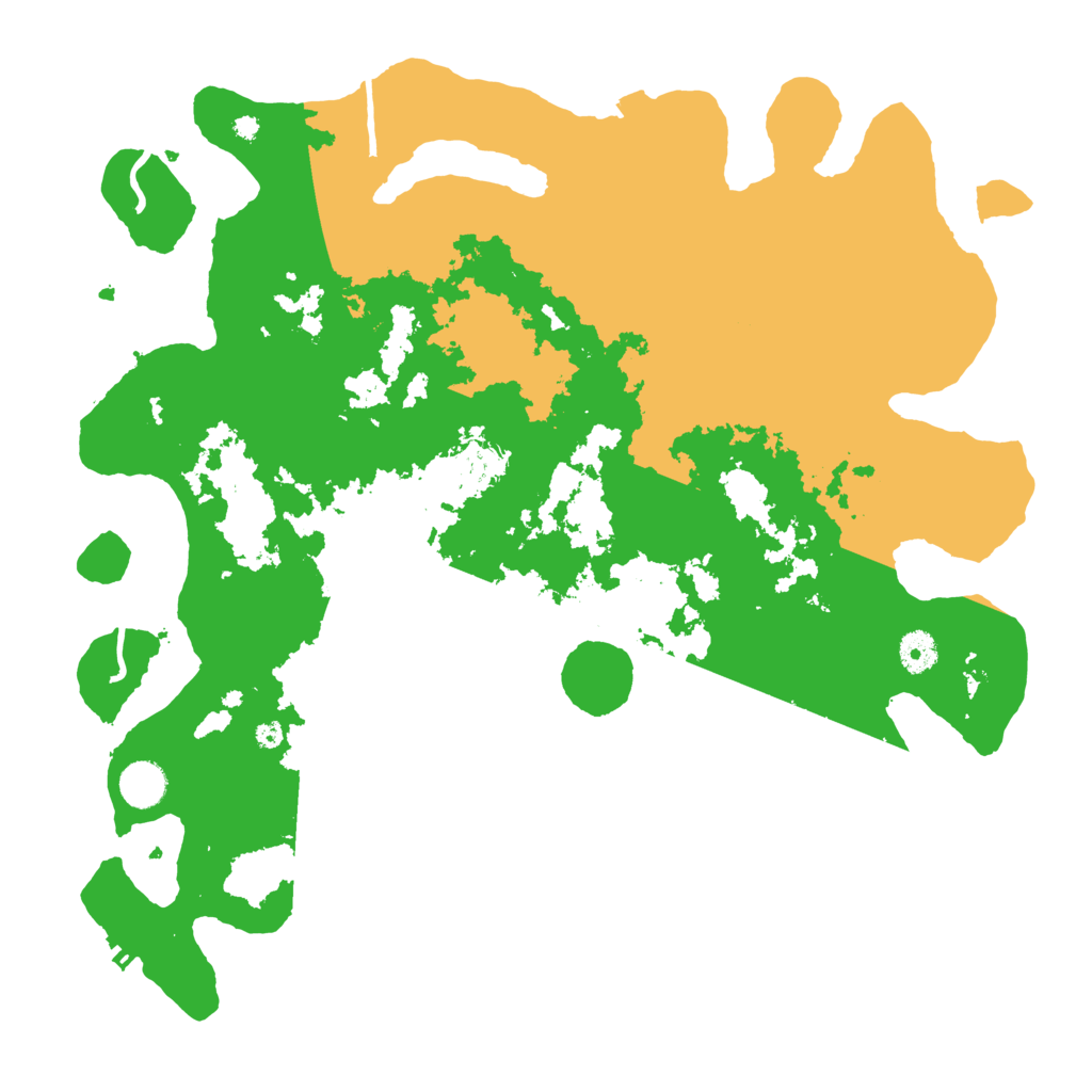 Biome Rust Map: Procedural Map, Size: 4100, Seed: 67243