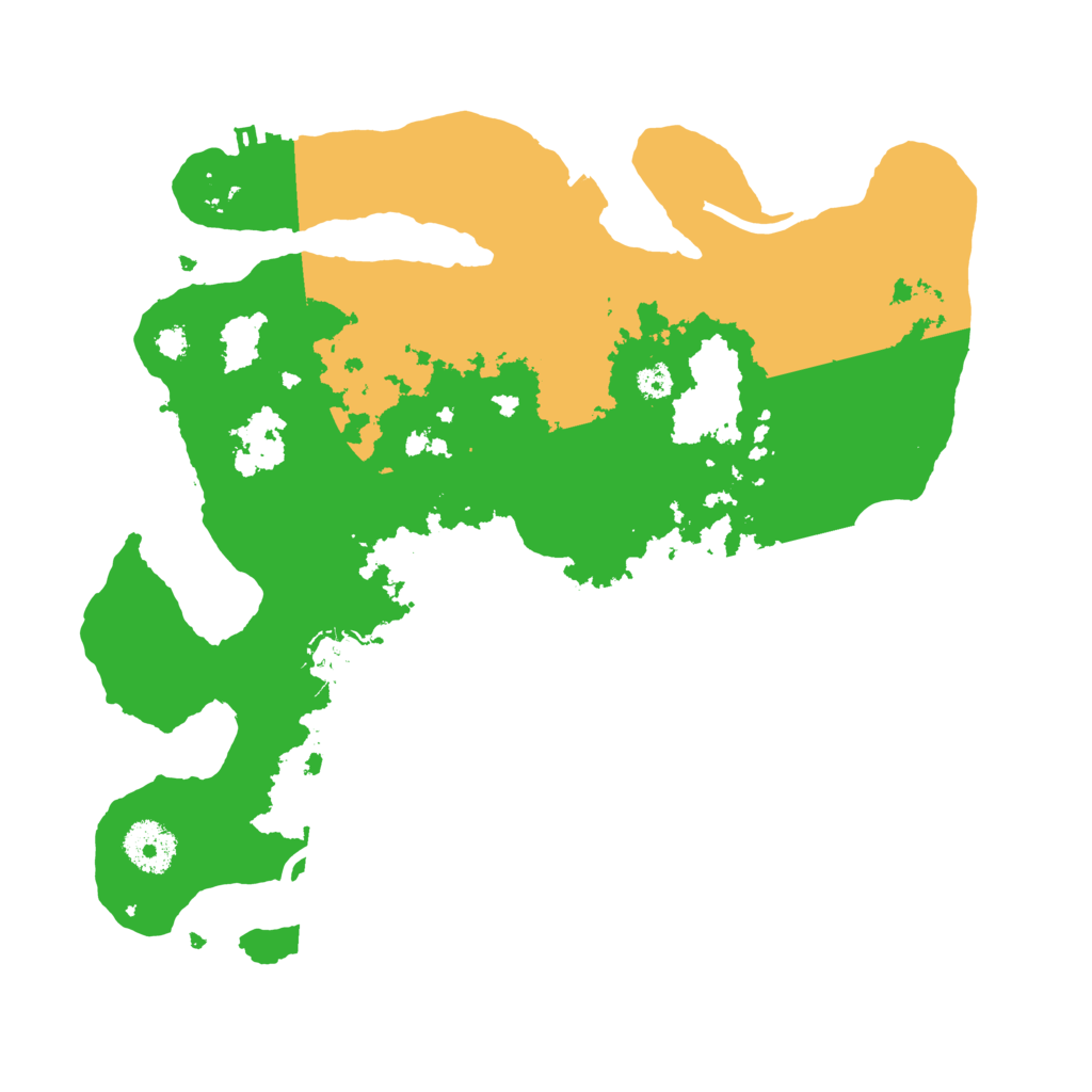 Biome Rust Map: Procedural Map, Size: 3200, Seed: 453