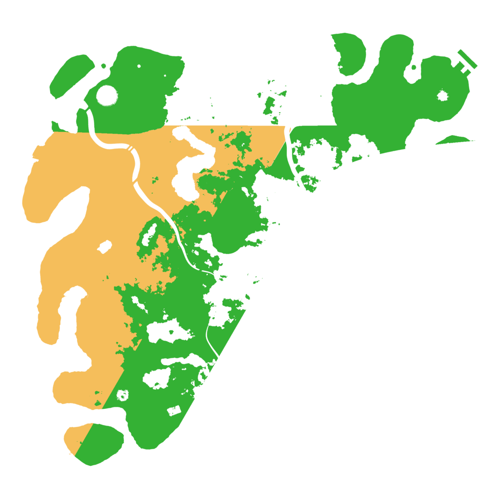 Biome Rust Map: Procedural Map, Size: 4250, Seed: 27041992