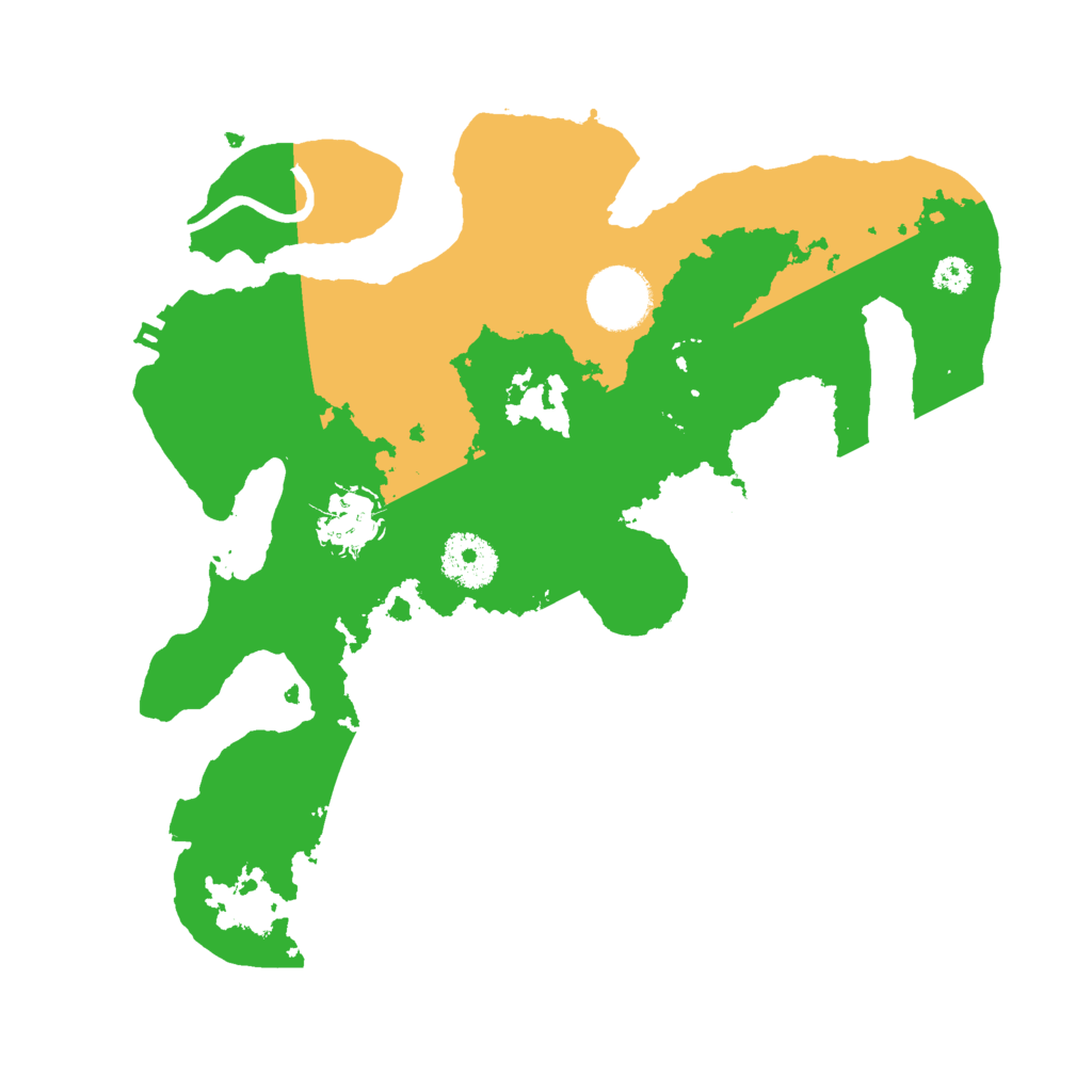 Biome Rust Map: Procedural Map, Size: 3000, Seed: 1757959971