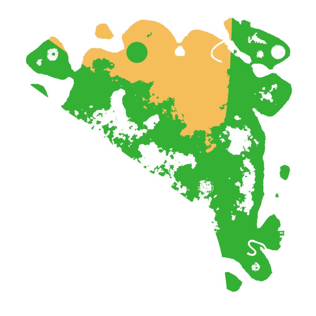 Biome Rust Map: Procedural Map, Size: 3973, Seed: 135