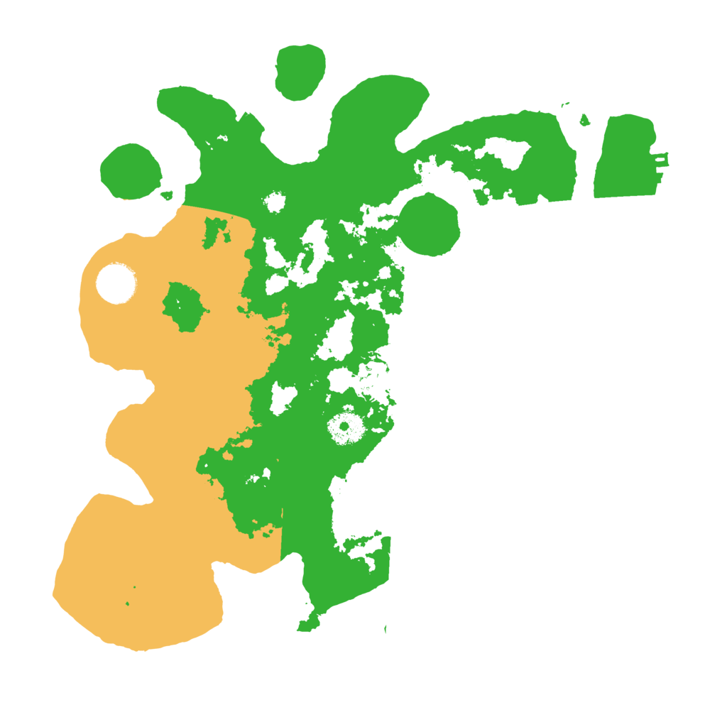 Biome Rust Map: Procedural Map, Size: 3200, Seed: 1543232101