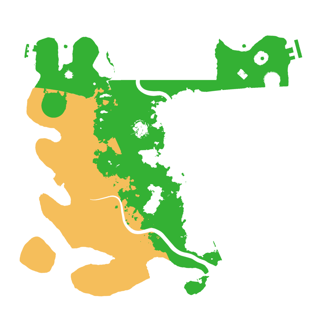Biome Rust Map: Procedural Map, Size: 3500, Seed: 1178664723