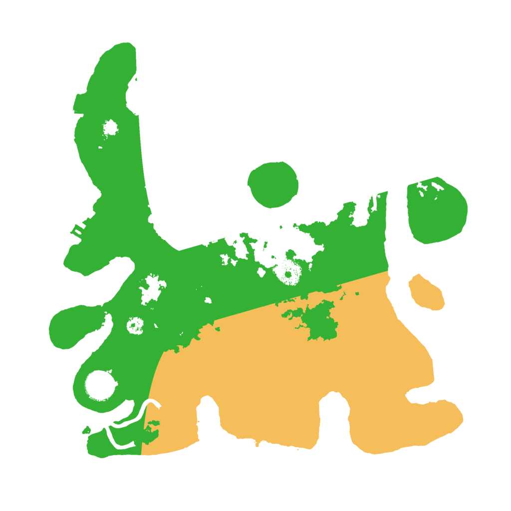 Biome Rust Map: Procedural Map, Size: 3000, Seed: 8292883