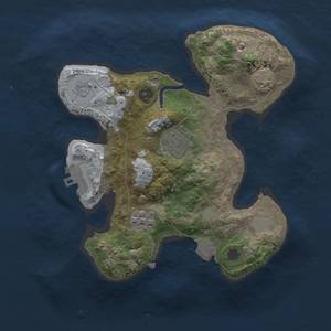 Thumbnail Rust Map: Procedural Map, Size: 2250, Seed: 85367, 8 Monuments