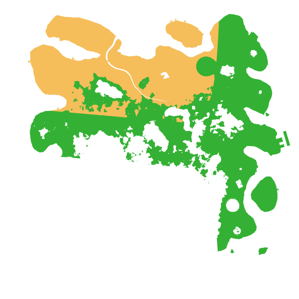 Biome Rust Map: Procedural Map, Size: 4000, Seed: 272856006