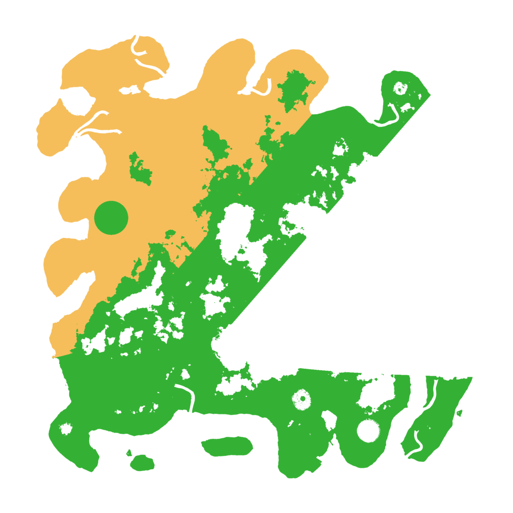 Biome Rust Map: Procedural Map, Size: 4000, Seed: 543761