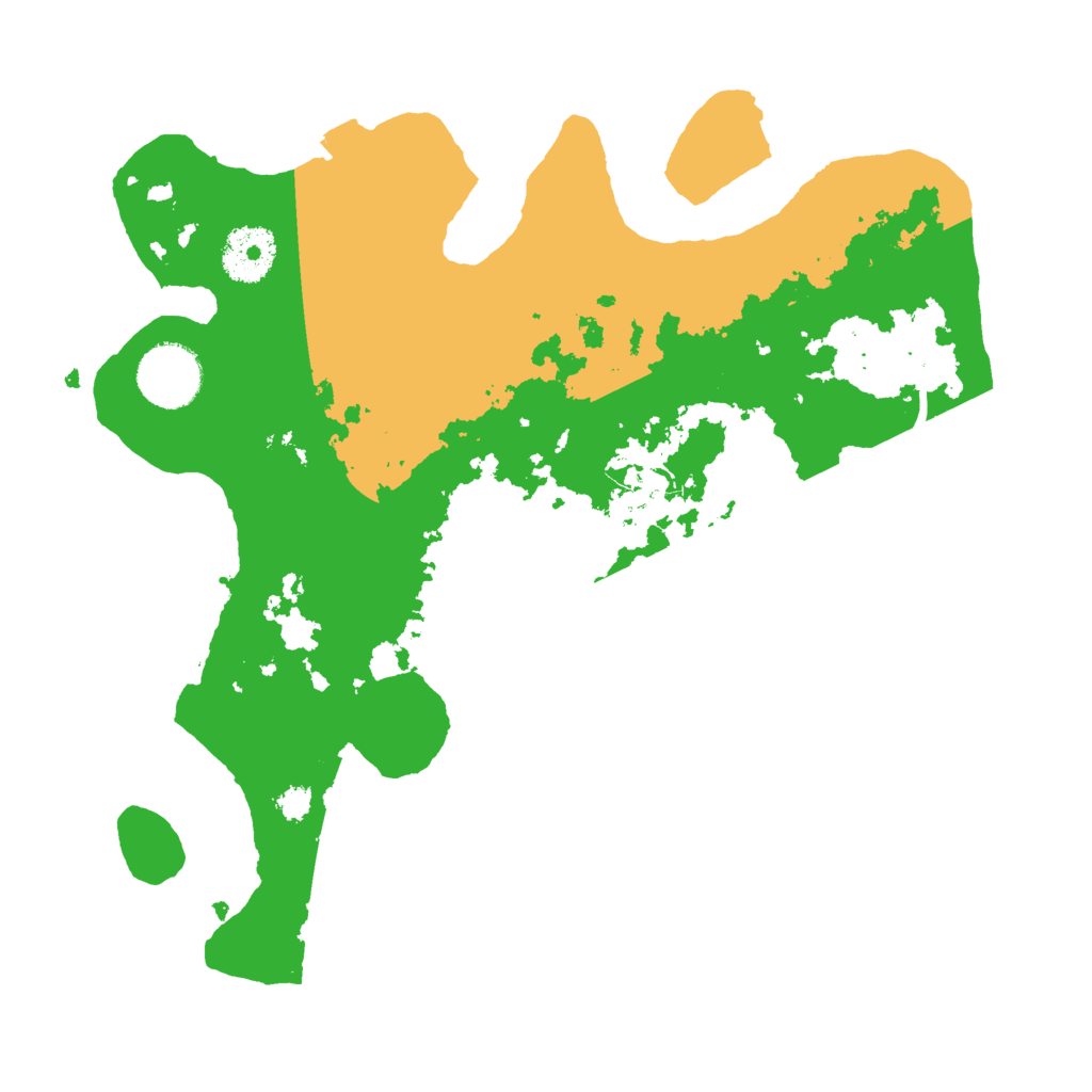 Biome Rust Map: Procedural Map, Size: 3000, Seed: 1127249187