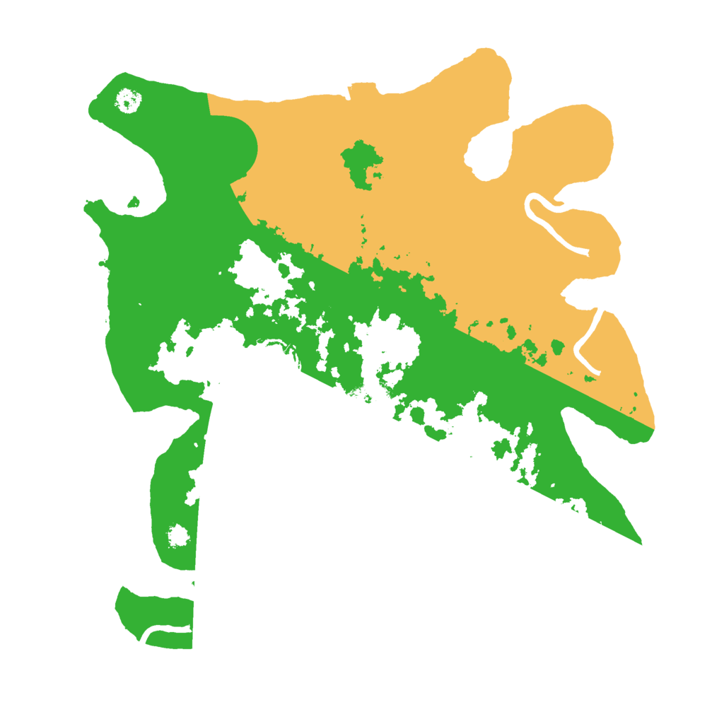 Biome Rust Map: Procedural Map, Size: 3000, Seed: 2076414929