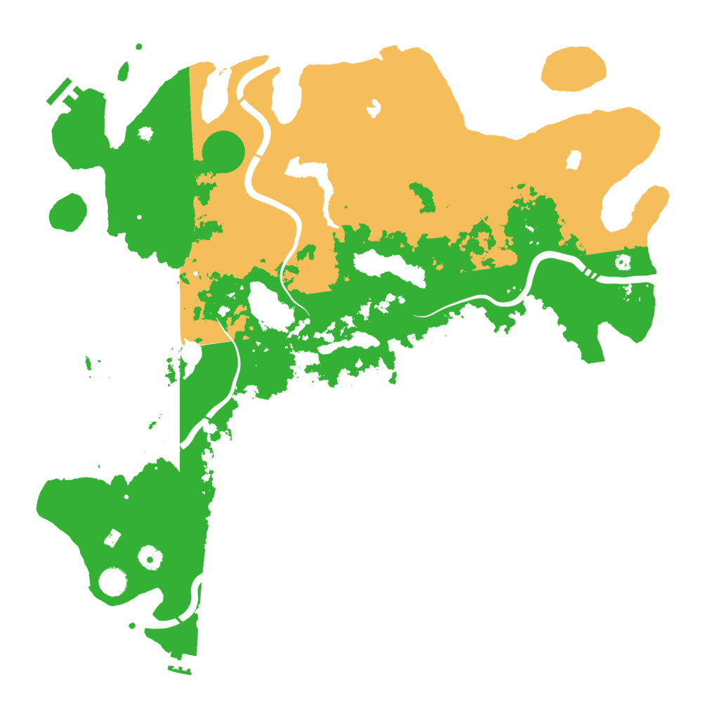 Biome Rust Map: Procedural Map, Size: 4500, Seed: 178704305