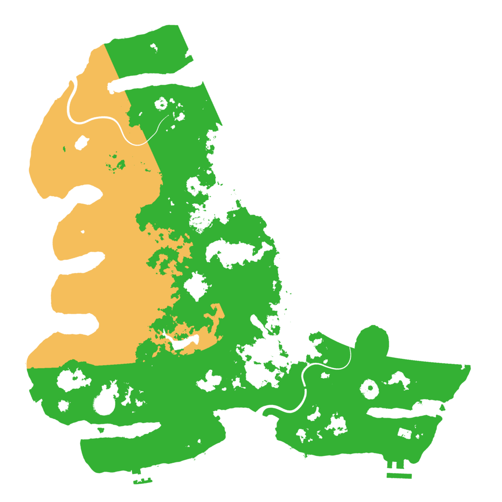 Biome Rust Map: Procedural Map, Size: 4050, Seed: 981914981