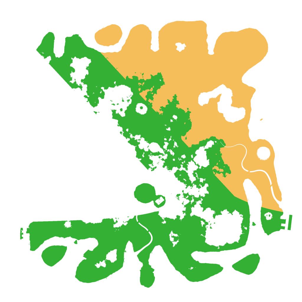 Biome Rust Map: Procedural Map, Size: 4000, Seed: 1544446497
