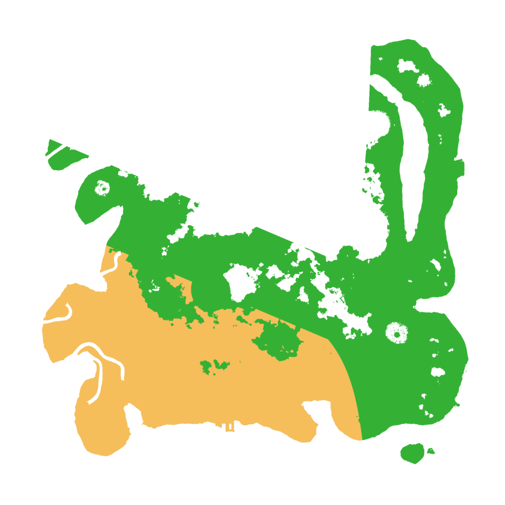 Biome Rust Map: Procedural Map, Size: 3500, Seed: 678745782