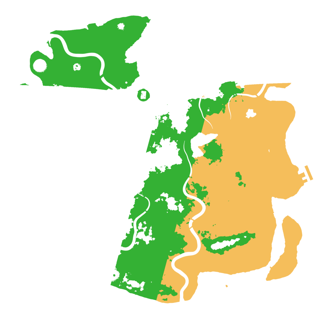 Biome Rust Map: Procedural Map, Size: 4250, Seed: 1145149190