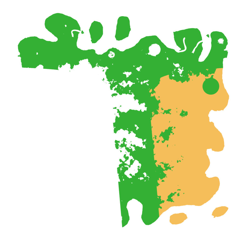 Biome Rust Map: Procedural Map, Size: 4000, Seed: 3816342