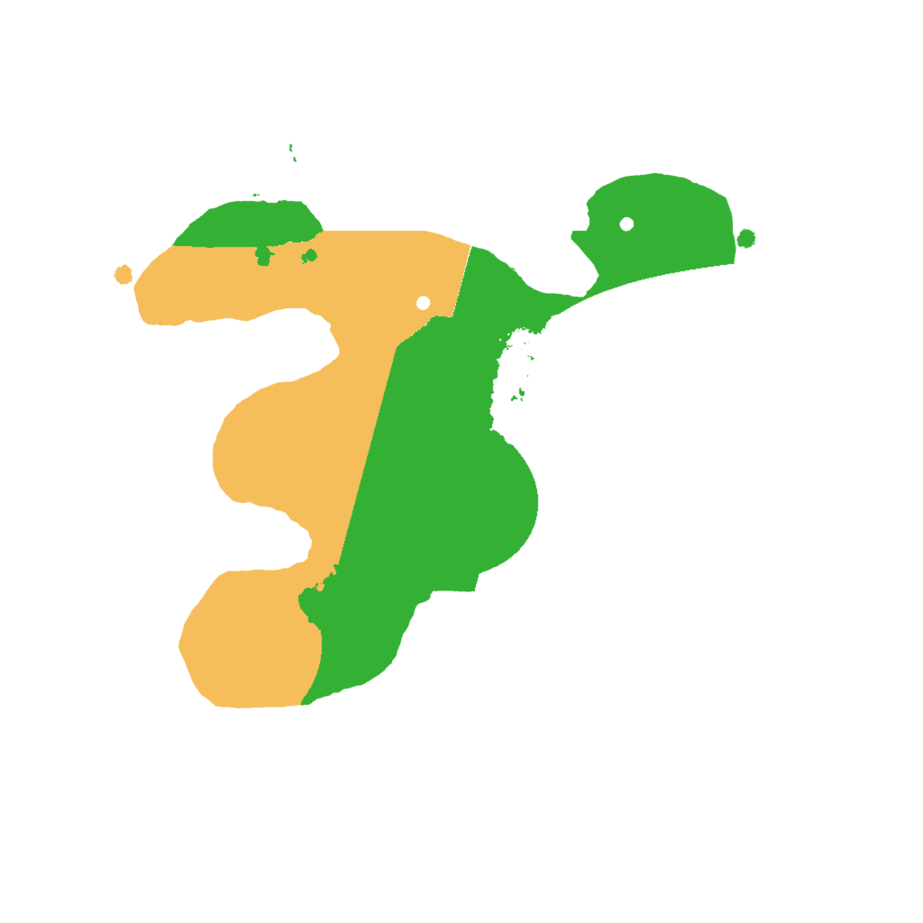 Biome Rust Map: Procedural Map, Size: 2000, Seed: 26198631