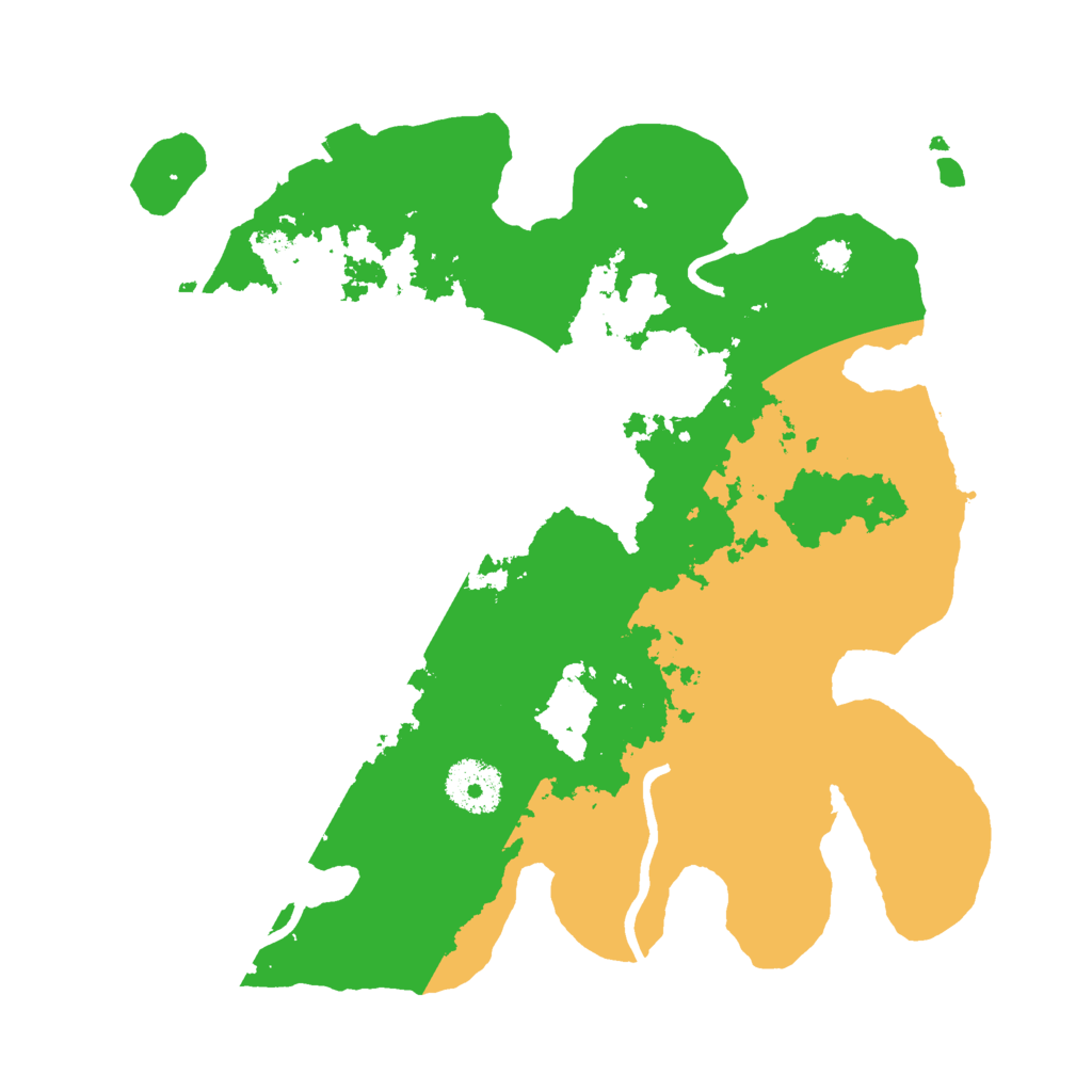 Biome Rust Map: Procedural Map, Size: 3000, Seed: 1608339690