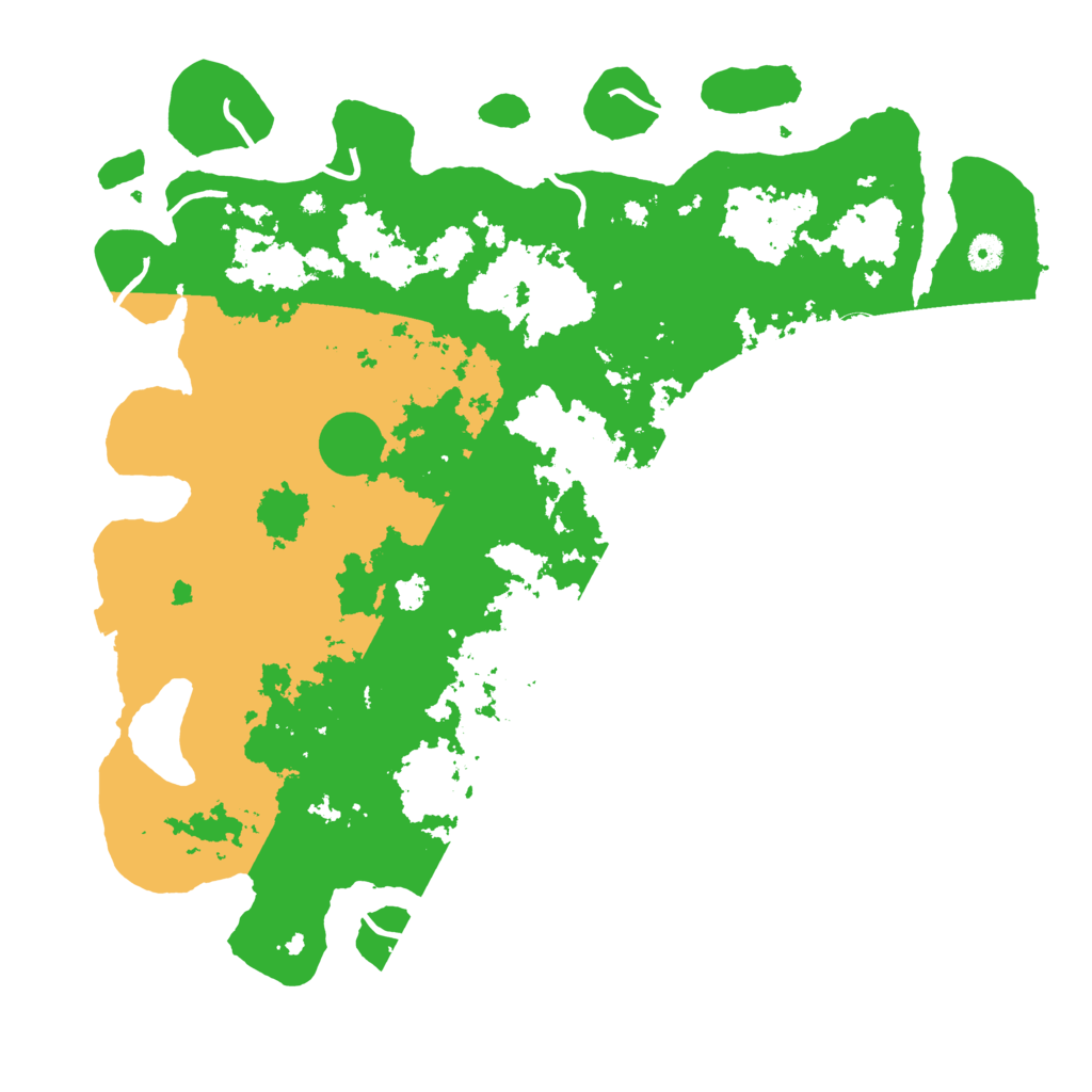 Biome Rust Map: Procedural Map, Size: 4500, Seed: 45723