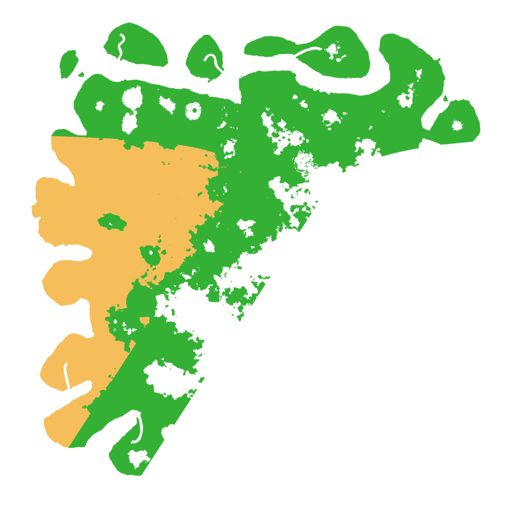 Biome Rust Map: Procedural Map, Size: 4500, Seed: 379166303