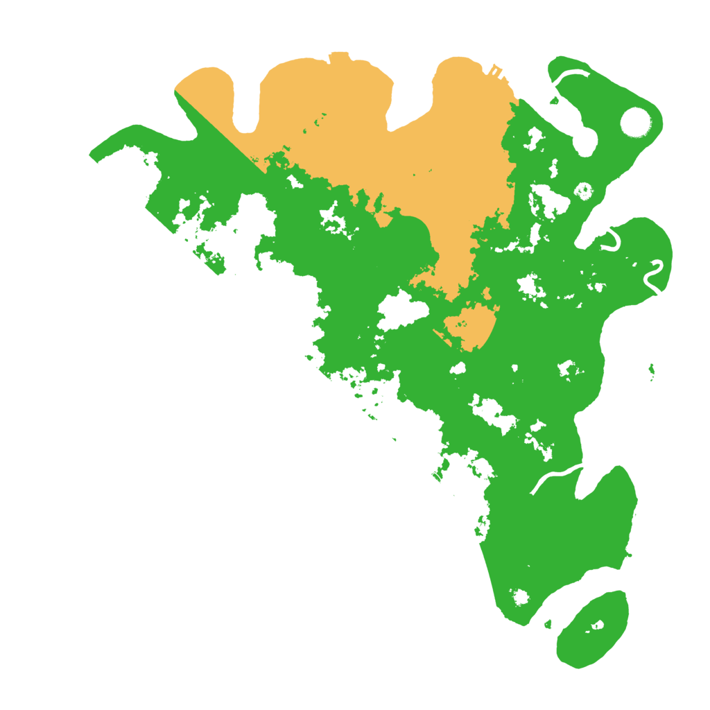 Biome Rust Map: Procedural Map, Size: 4150, Seed: 274506558