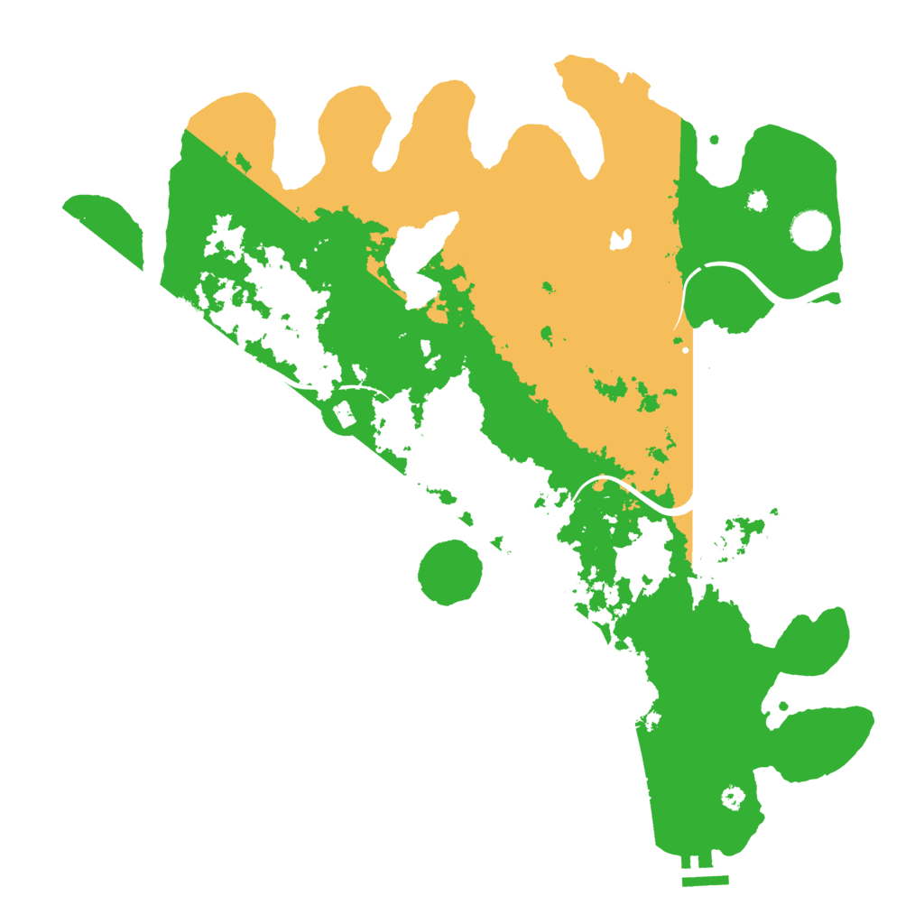 Biome Rust Map: Procedural Map, Size: 4000, Seed: 2064056320