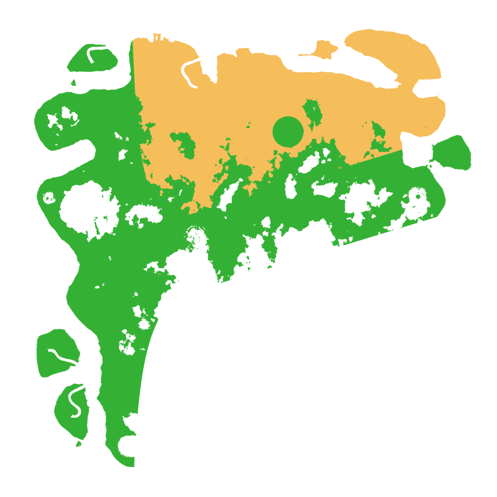 Biome Rust Map: Procedural Map, Size: 4250, Seed: 27171