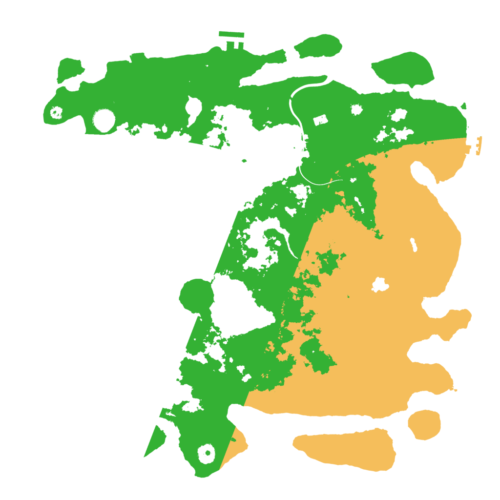 Biome Rust Map: Procedural Map, Size: 4000, Seed: 1106705074