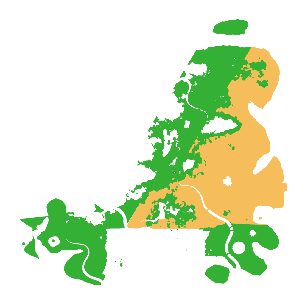 Biome Rust Map: Procedural Map, Size: 4250, Seed: 548506414