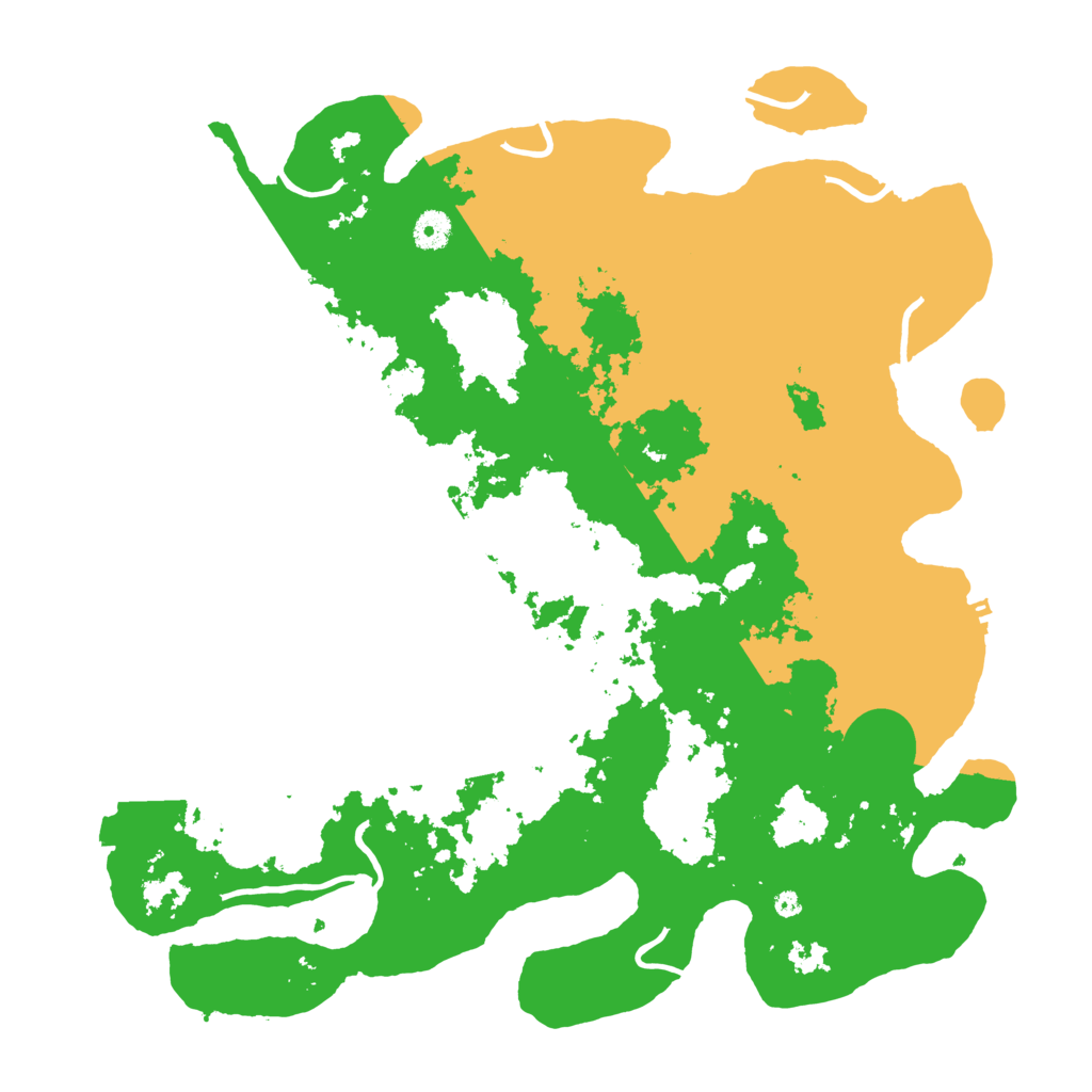 Biome Rust Map: Procedural Map, Size: 4250, Seed: 28650