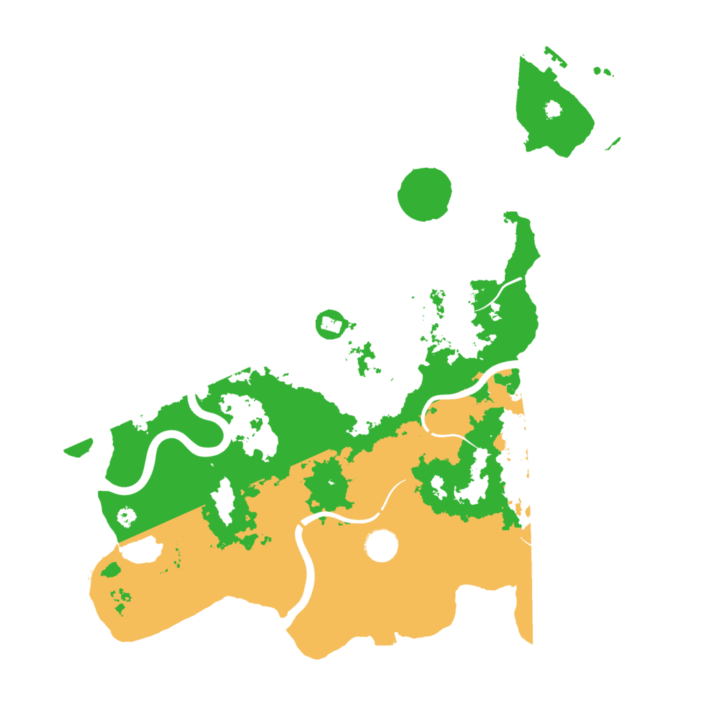 Biome Rust Map: Procedural Map, Size: 3850, Seed: 52678547