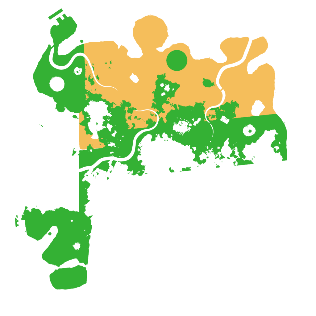 Biome Rust Map: Procedural Map, Size: 4000, Seed: 2041920097