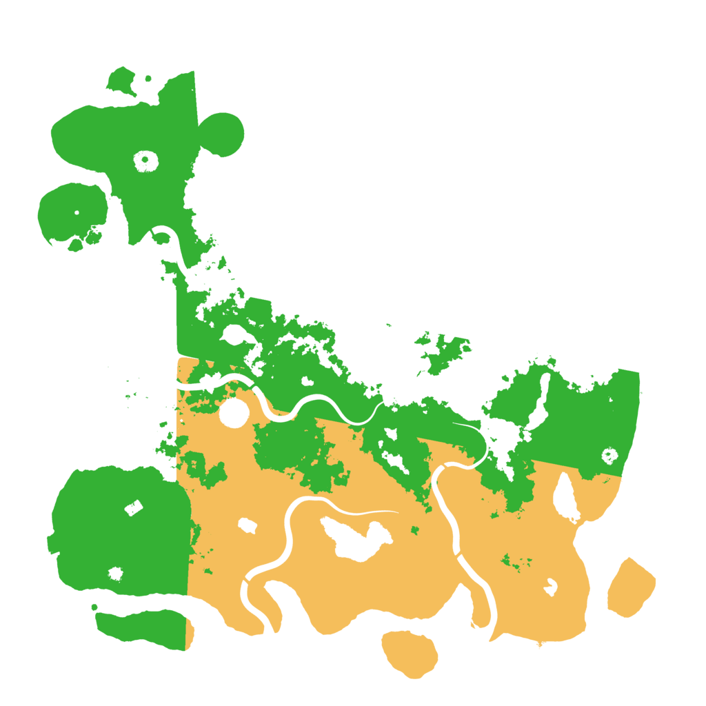 Biome Rust Map: Procedural Map, Size: 4500, Seed: 1342482849