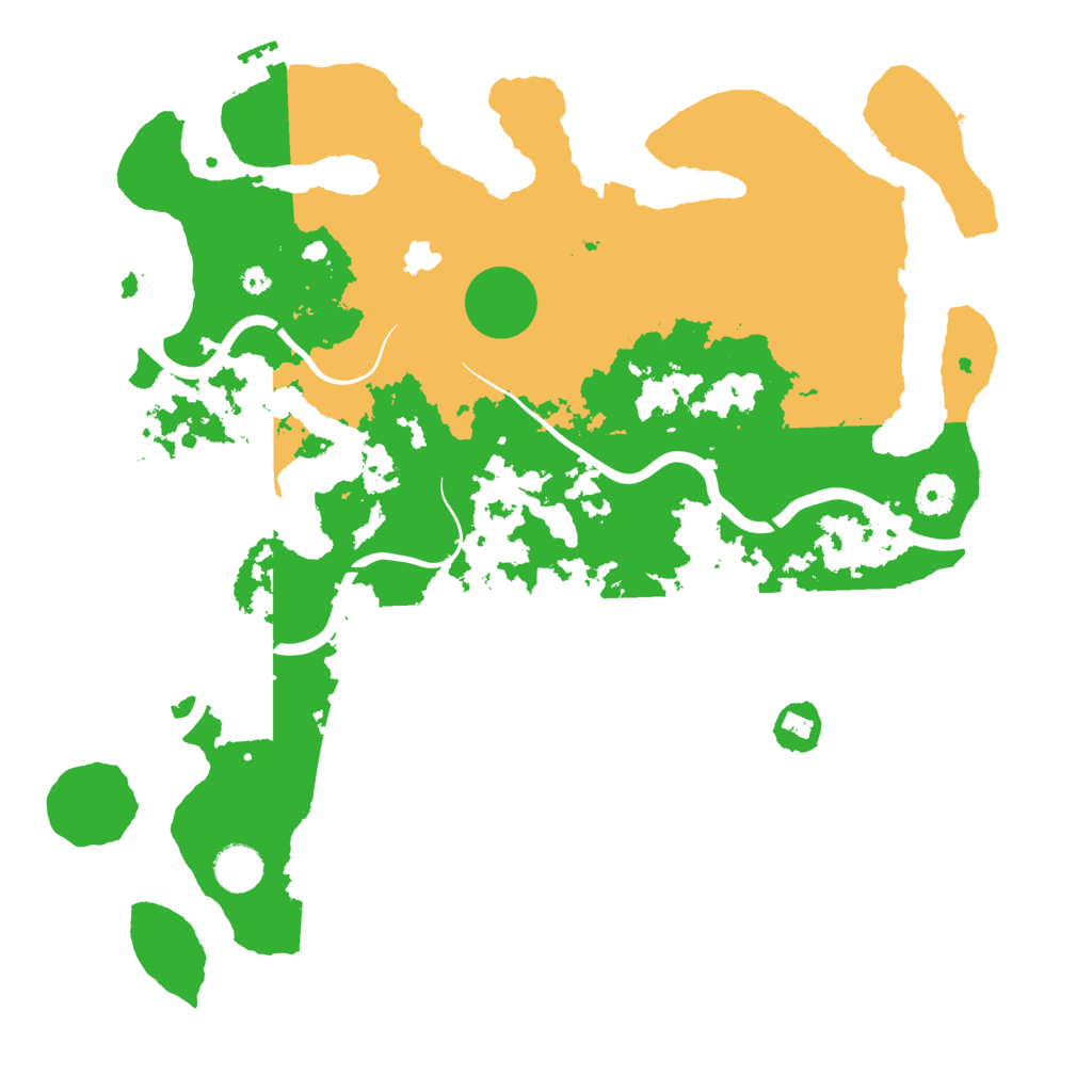Biome Rust Map: Procedural Map, Size: 4000, Seed: 64984