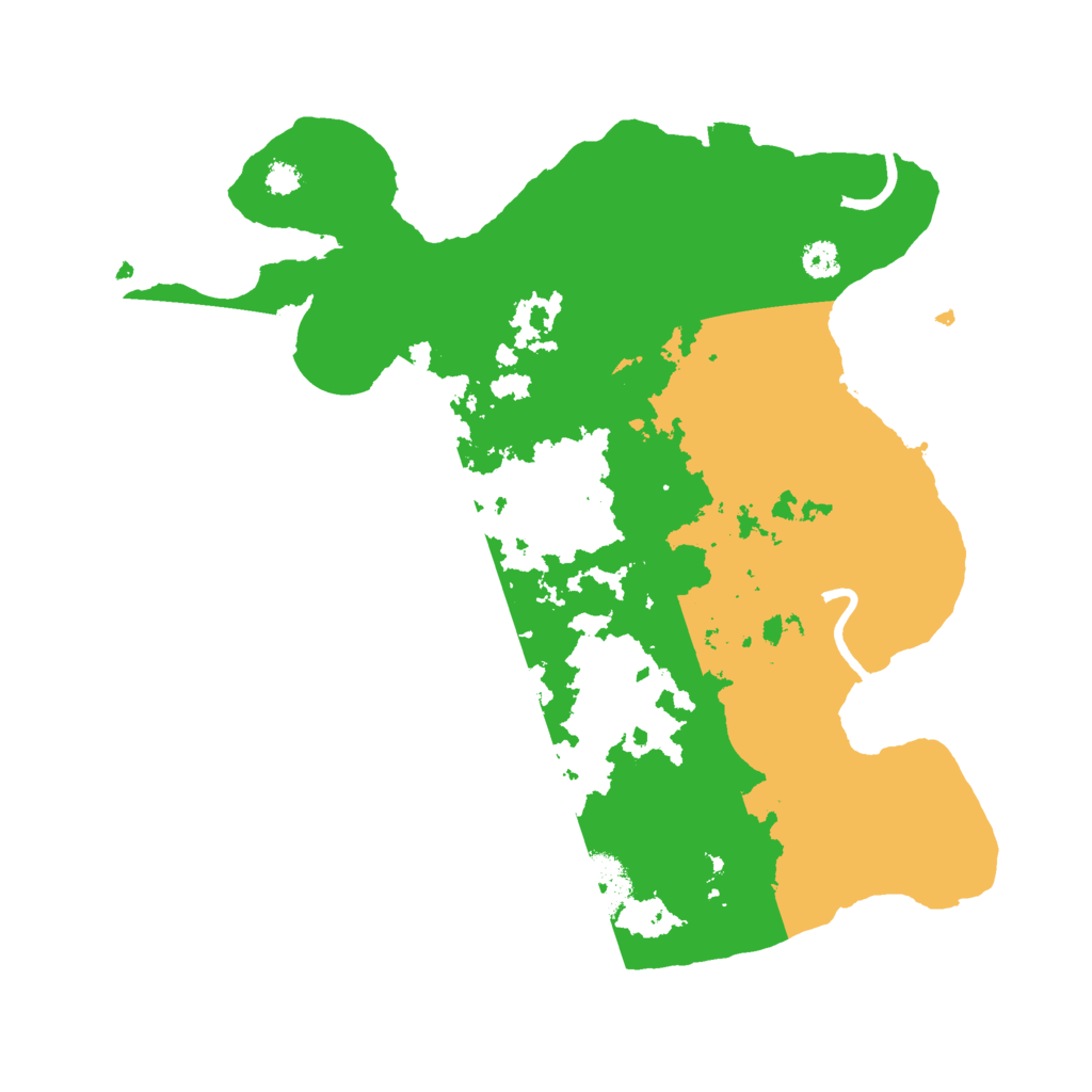 Biome Rust Map: Procedural Map, Size: 3000, Seed: 104277178