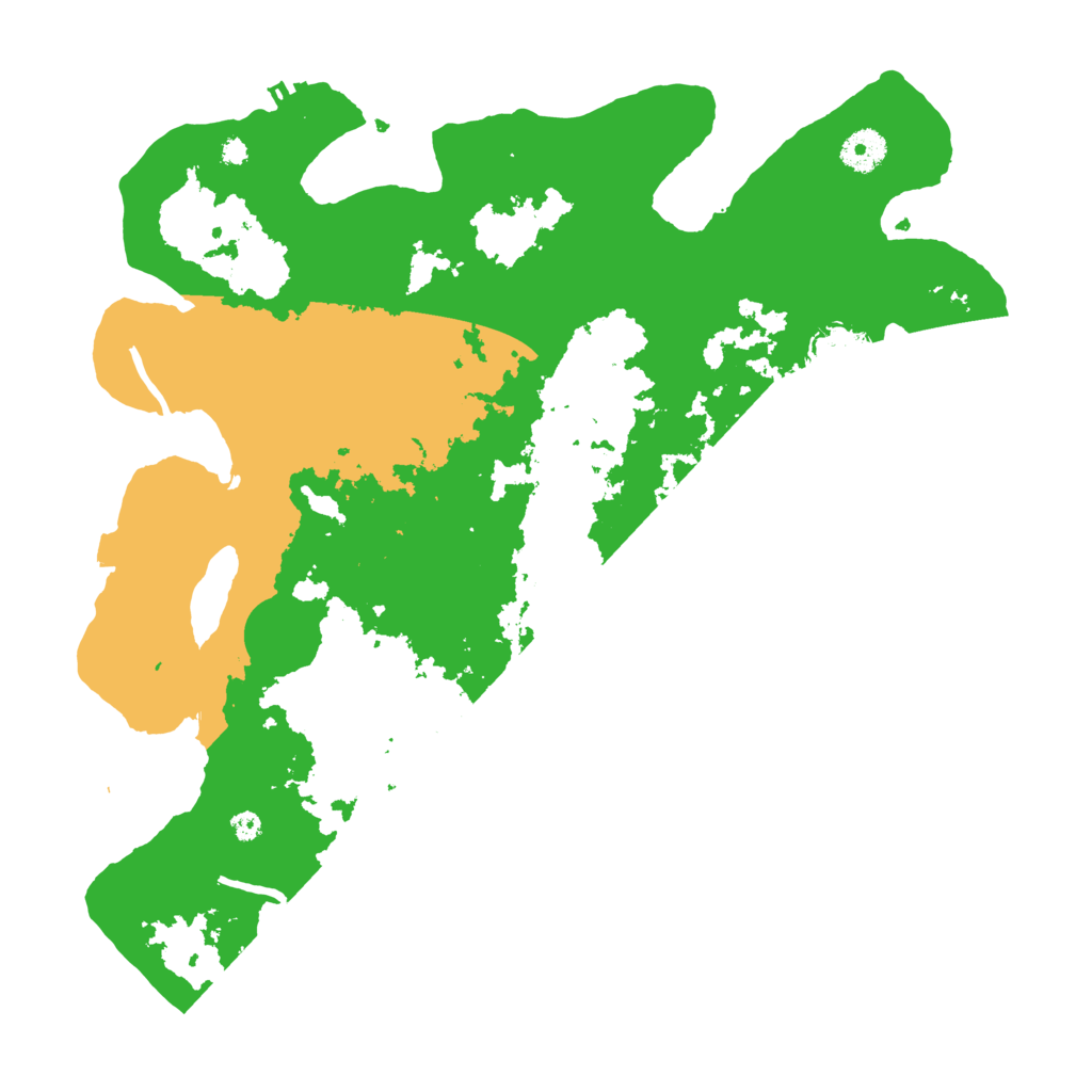 Biome Rust Map: Procedural Map, Size: 3800, Seed: 745423