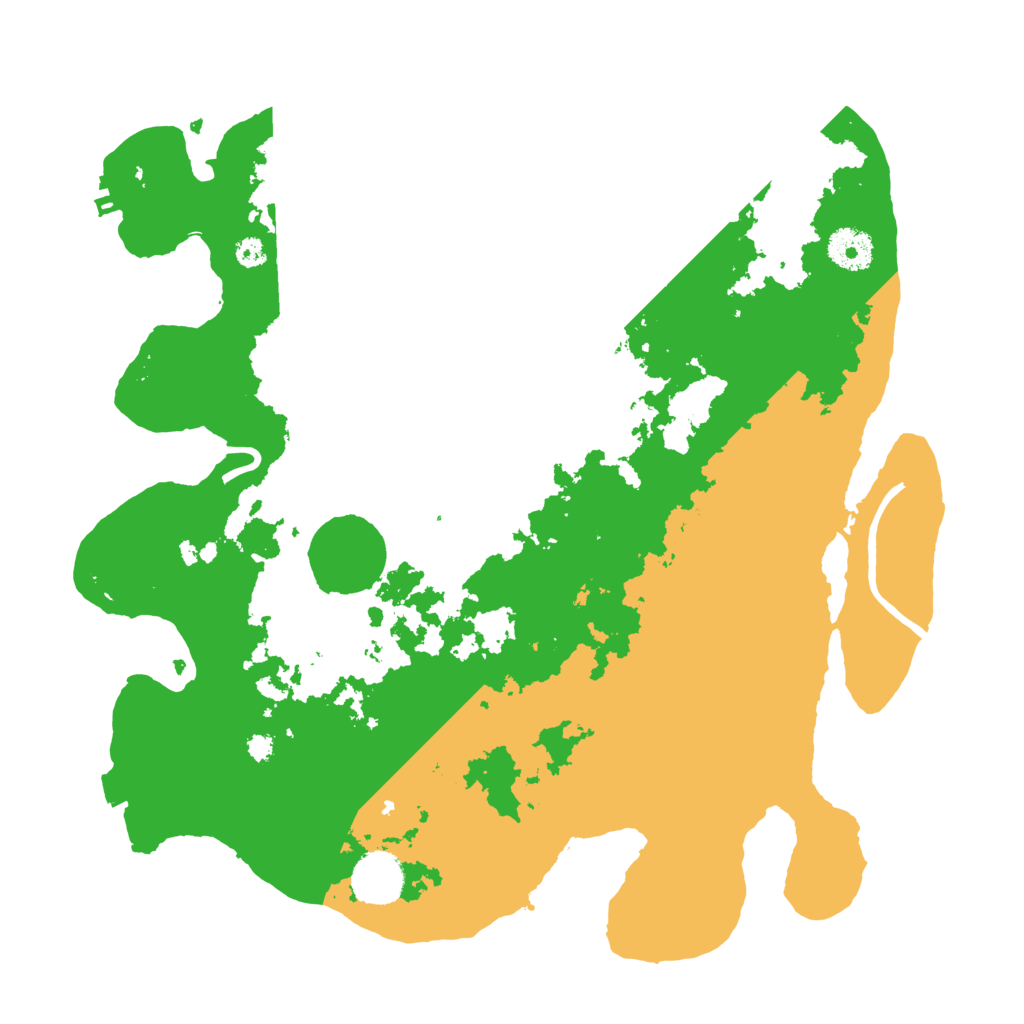 Biome Rust Map: Procedural Map, Size: 3500, Seed: 1850348006