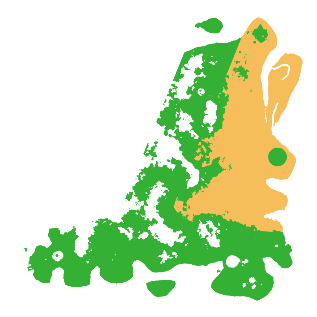 Biome Rust Map: Procedural Map, Size: 4500, Seed: 325783