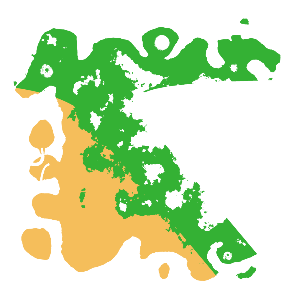 Biome Rust Map: Procedural Map, Size: 3600, Seed: 21002