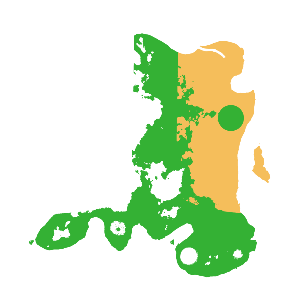 Biome Rust Map: Procedural Map, Size: 3000, Seed: 23641