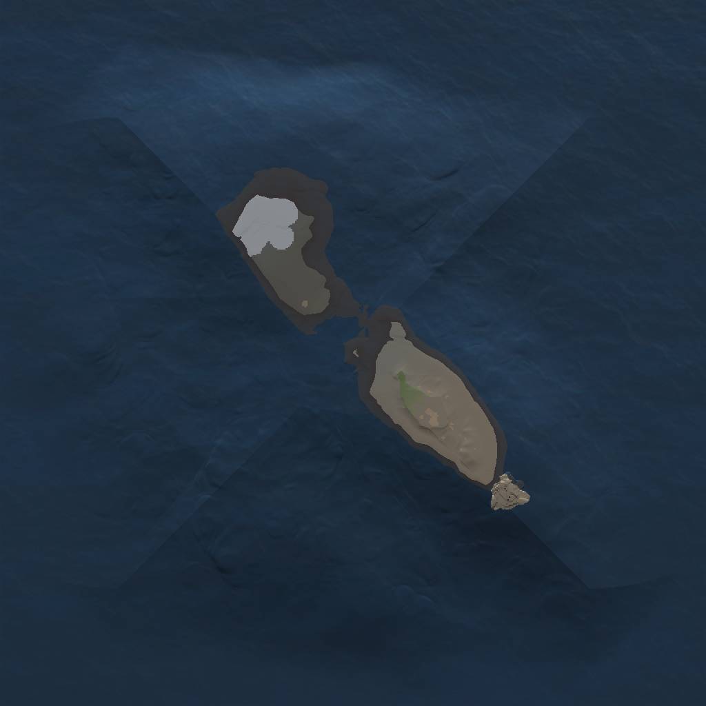 Rust Map: Procedural Map, Size: 1000, Seed: 2090806260, 3 Monuments