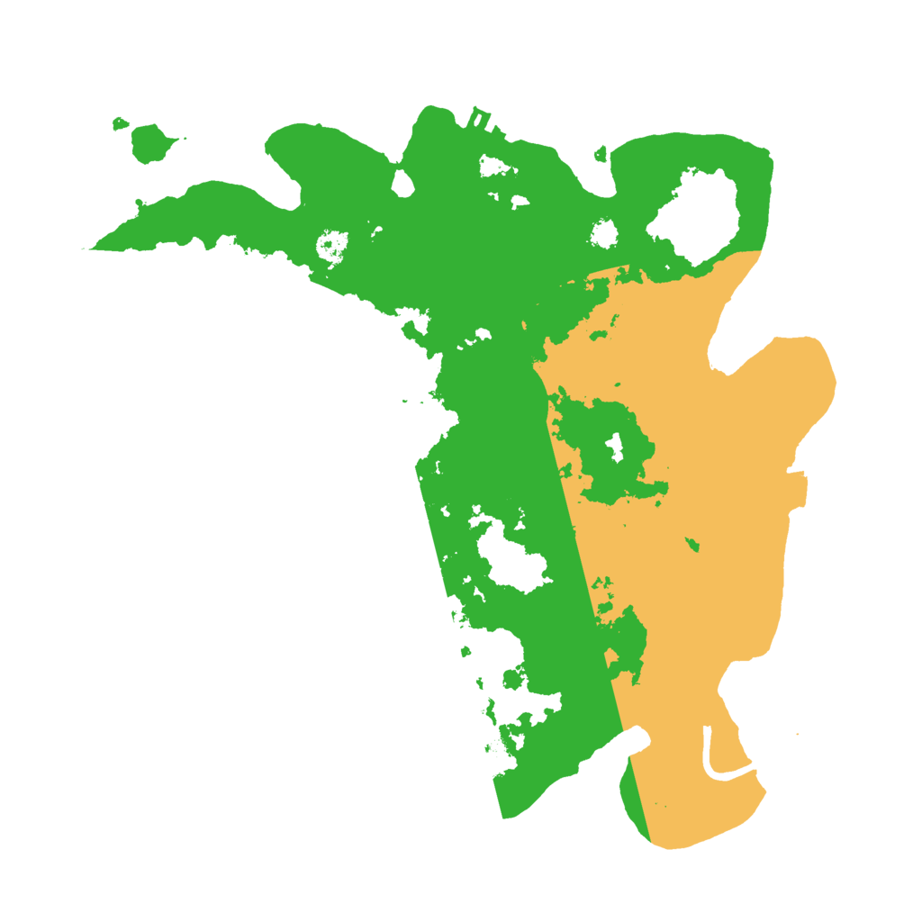 Biome Rust Map: Procedural Map, Size: 3000, Seed: 1242502567