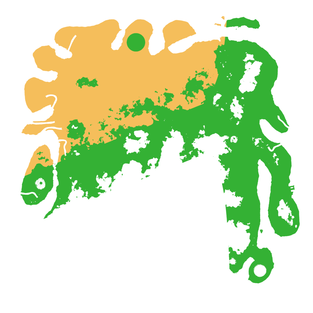 Biome Rust Map: Procedural Map, Size: 4500, Seed: 816327265