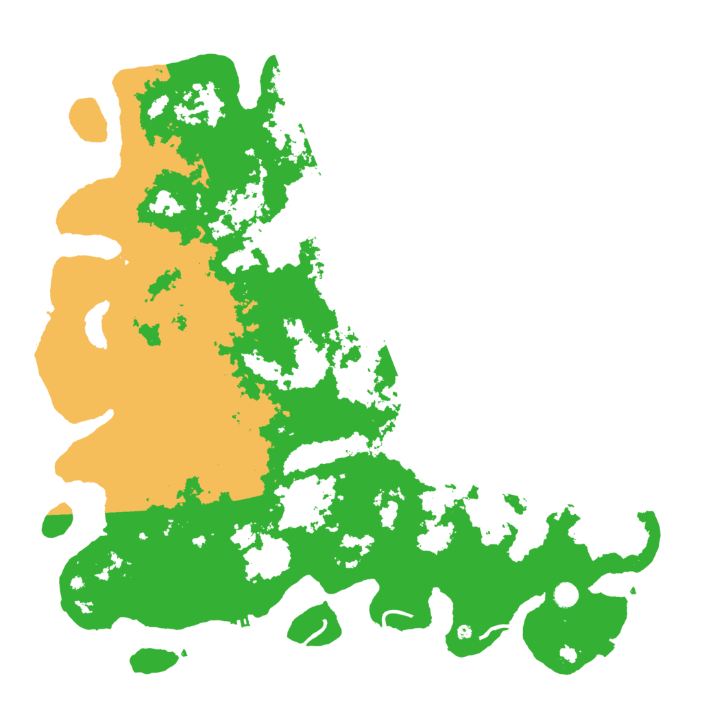 Biome Rust Map: Procedural Map, Size: 5000, Seed: 14163925