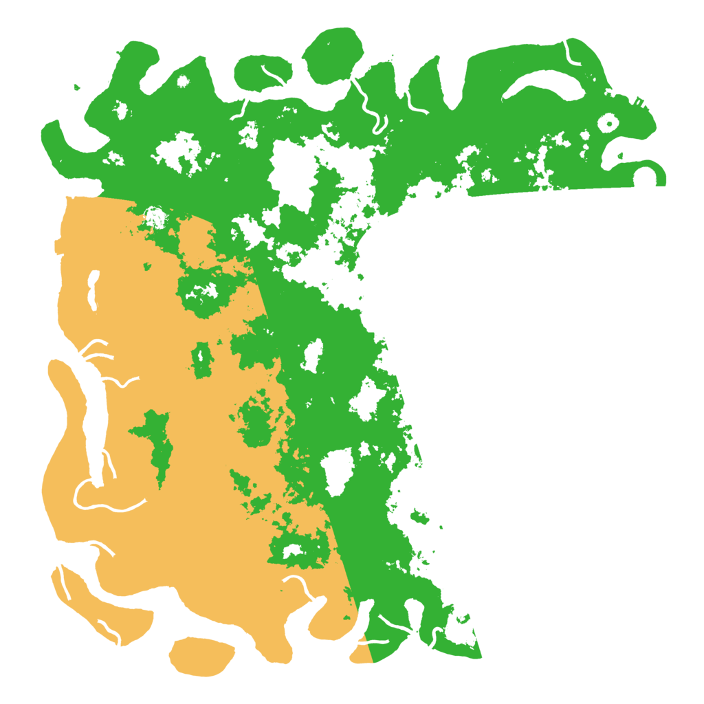 Biome Rust Map: Procedural Map, Size: 5500, Seed: 46278