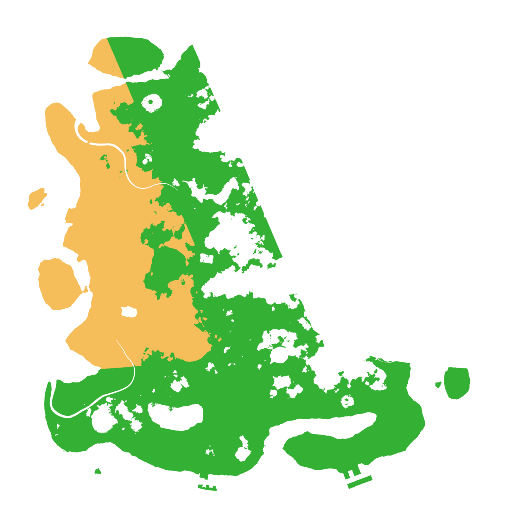 Biome Rust Map: Procedural Map, Size: 4000, Seed: 1217674186