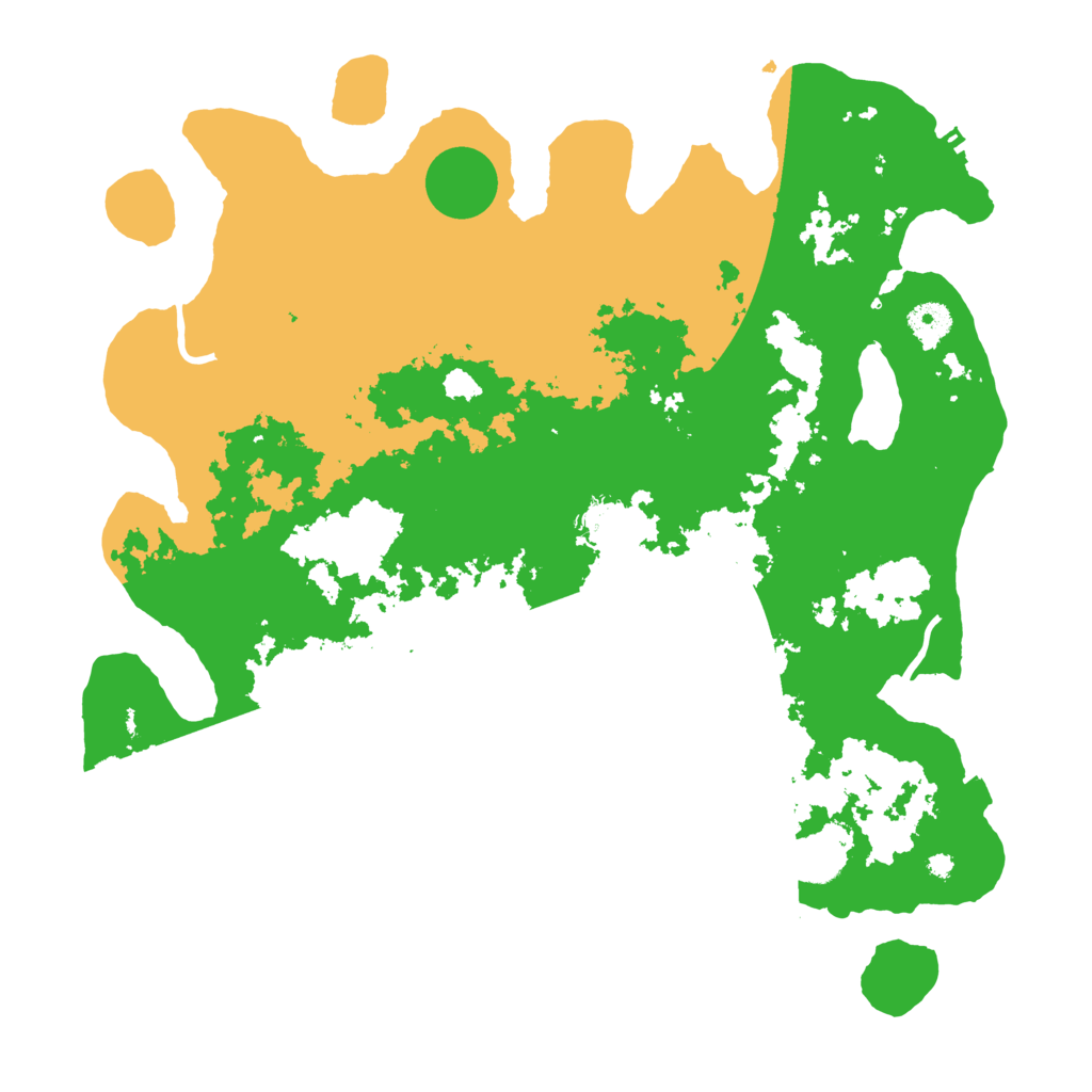 Biome Rust Map: Procedural Map, Size: 4000, Seed: 16327