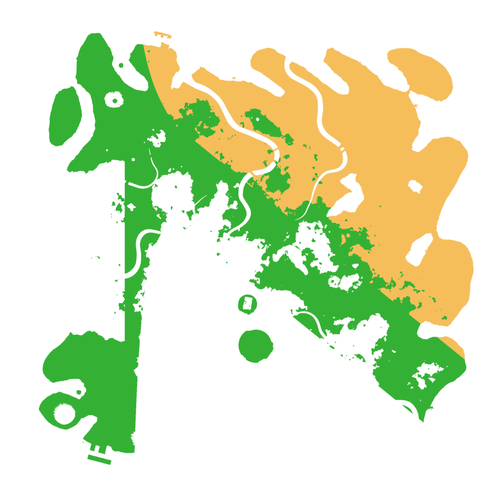 Biome Rust Map: Procedural Map, Size: 4250, Seed: 1839723193
