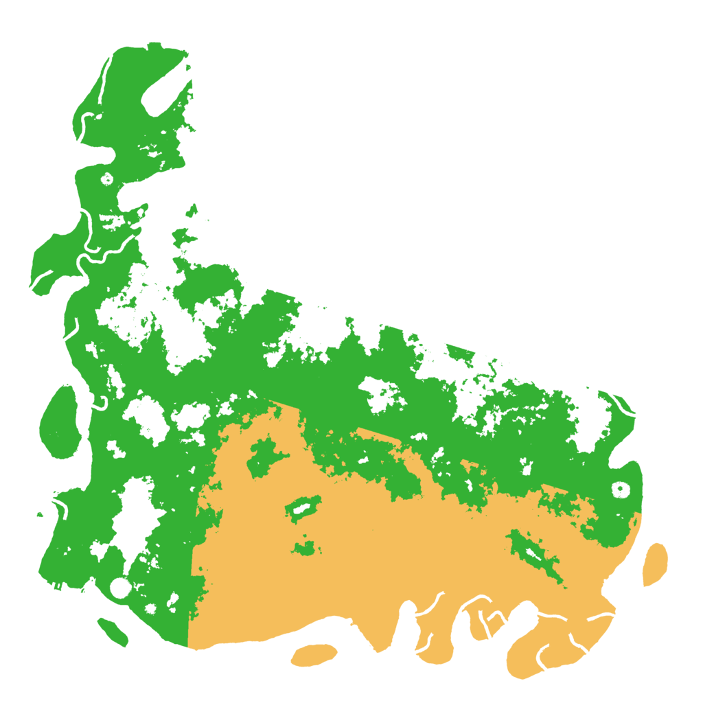 Biome Rust Map: Procedural Map, Size: 6000, Seed: 956324